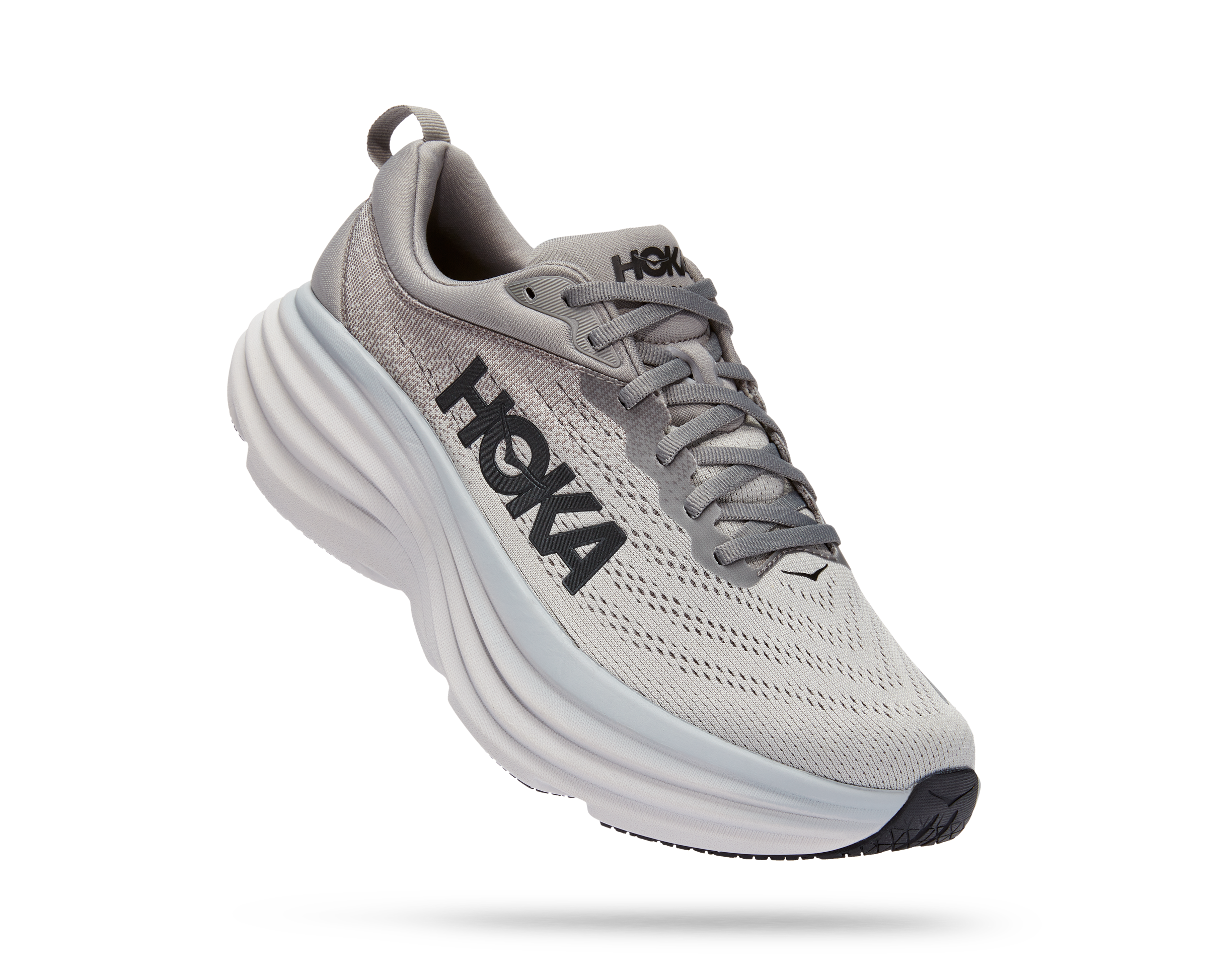 Hoka MEN'S BONDI 8 GRAY