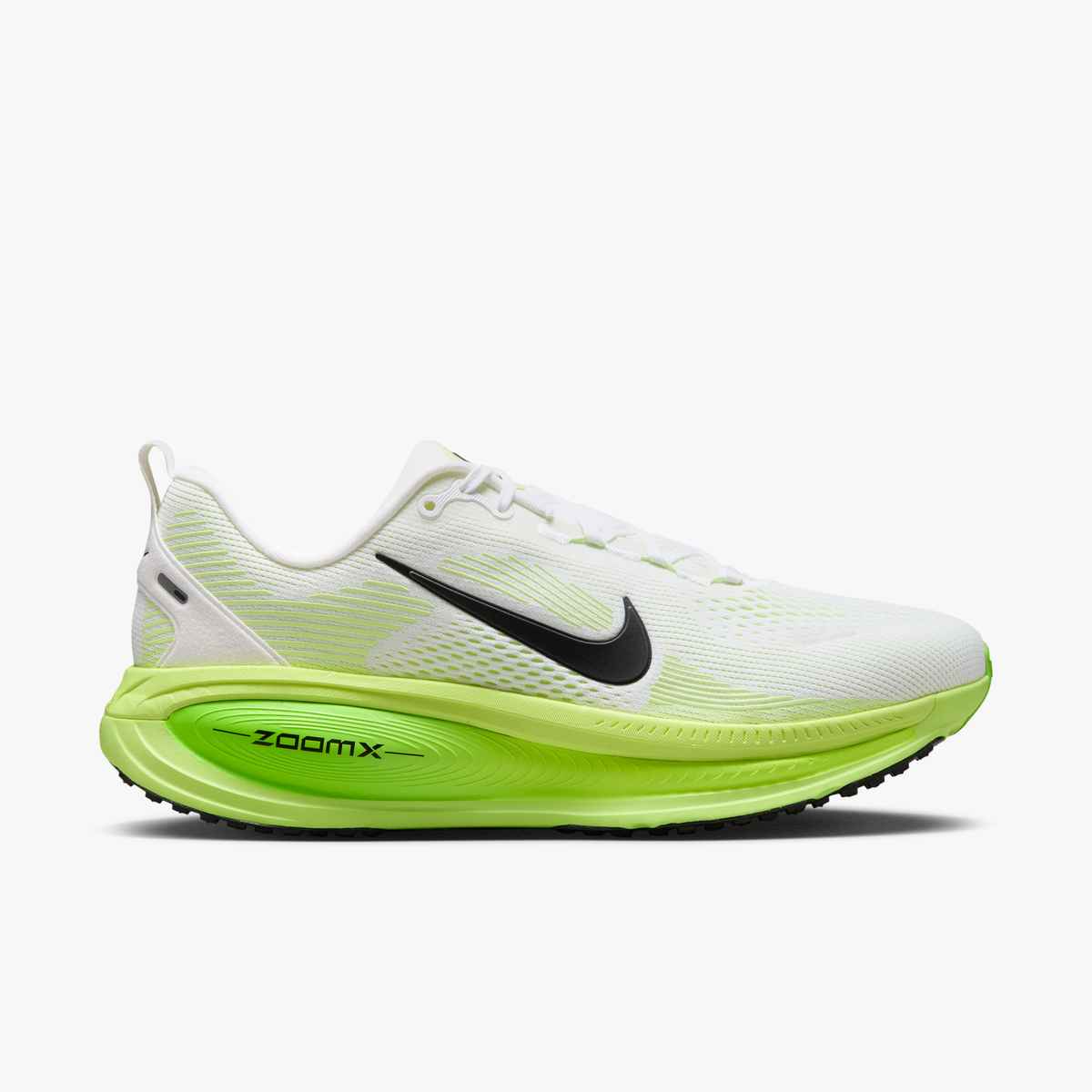 Nike Men's Vomero 18 WHITE/BLACK-ELECTRIC GREEN-VOLT