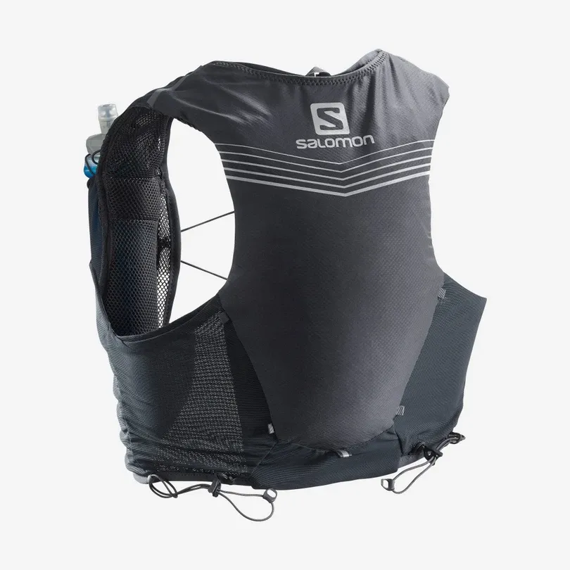 SALOMON ADV SKIN 5 SET ブラック S Salomon Adv Skin 5 Set Pack Black | Running Warehouse