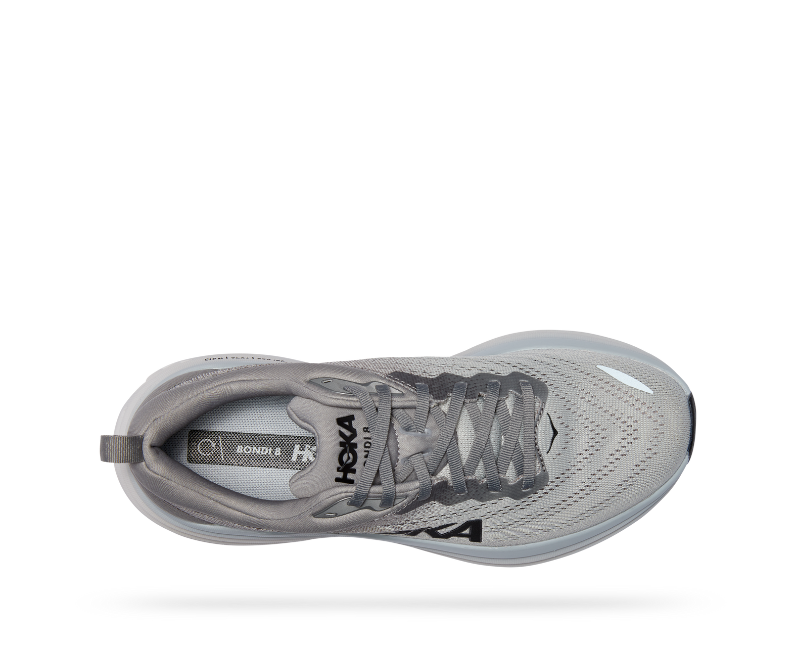 Hoka MEN'S BONDI 8 GRAY