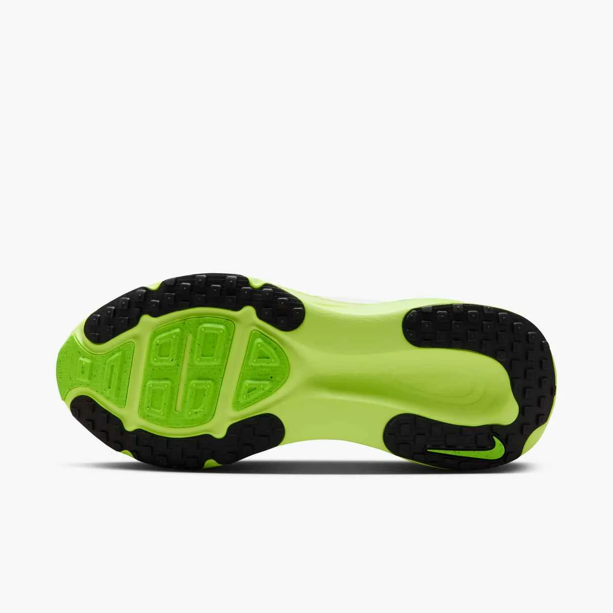 Nike Men's Vomero 18 WHITE/BLACK-ELECTRIC GREEN-VOLT